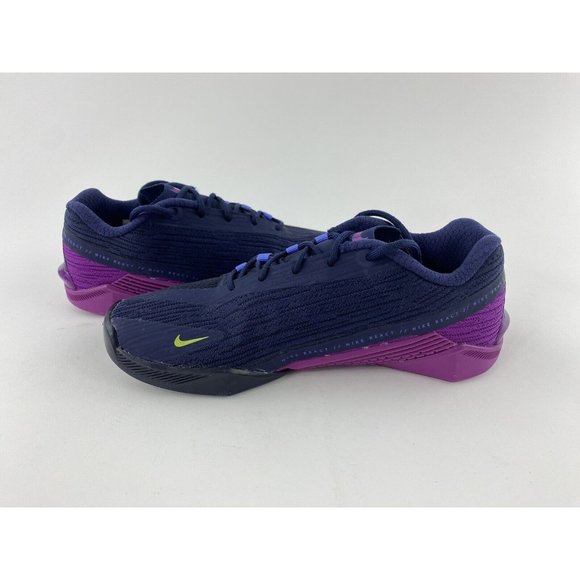 Nike React Metcon Turbo Black Purple Women's Size 6 Training Shoes CT1249-400 - Picture 12 of 12